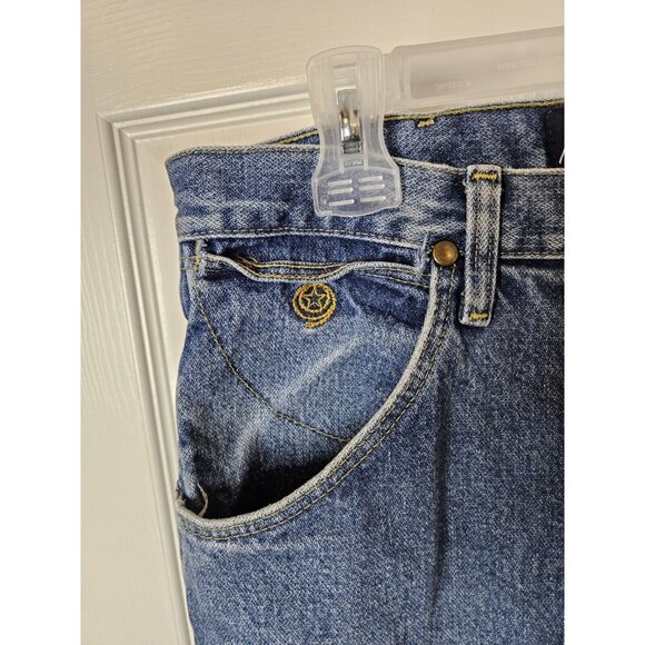 Wrangler George Strait Cowboy Cut Jeans 31x36 Cowboy Rodeo Western Straight Leg - Picture 5 of 11